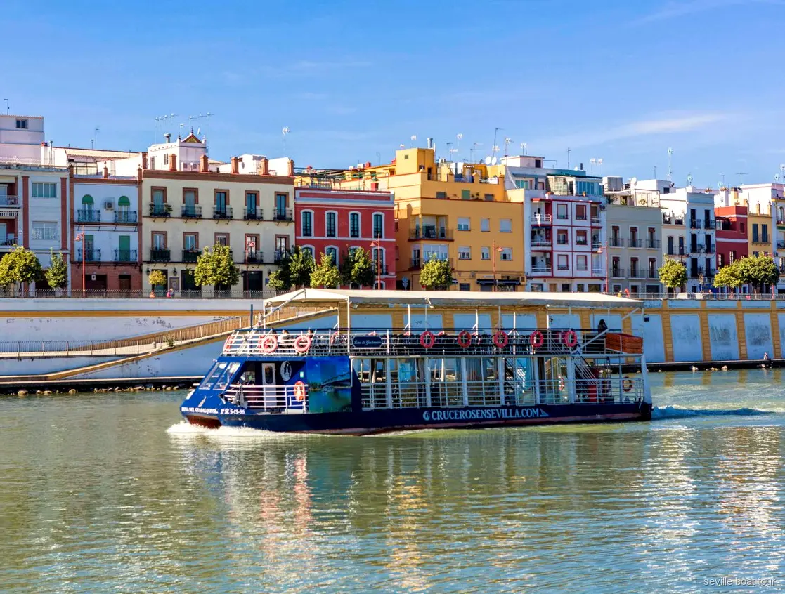 Visite guidée de Triana incluse dans le billet combiné flamenco de la croisière sur le Guadalquivir
